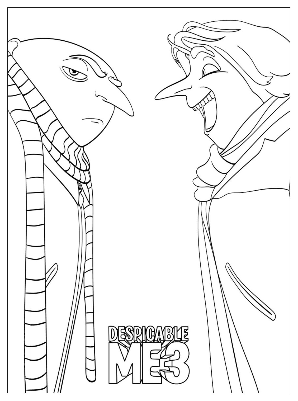 Download Despicable me to print for free - Despicable Me Kids Coloring Pages