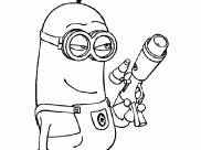 Despicable Me Coloring Pages for Kids