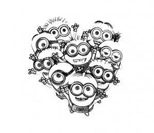 Despicable Me coloring pages for kids