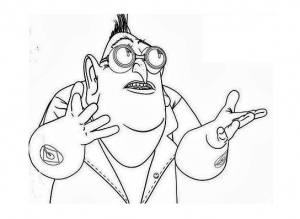 Despicable Me coloring page to download