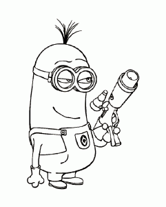 Despicable Me Free Printable Coloring Pages For Kids