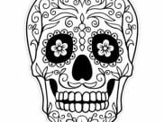 Dia De Los Muertos (Day Of The Dead) Coloring Pages for Kids