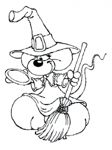 Diddl coloring page for kids