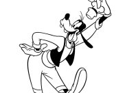 Printable Goofy coloring sheets for Kids