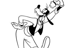 Printable Goofy coloring sheets for Kids