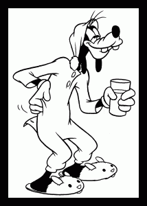 Coloring page dingo to color for kids