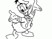 Donald Coloring Pages for Kids