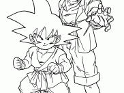 Dragon Ball Z Coloring Pages for Kids