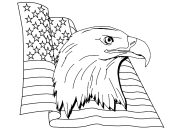 Printable Eagles coloring sheets for Kids