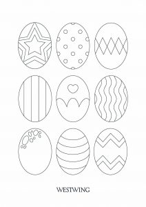 Easter coloring to download for free