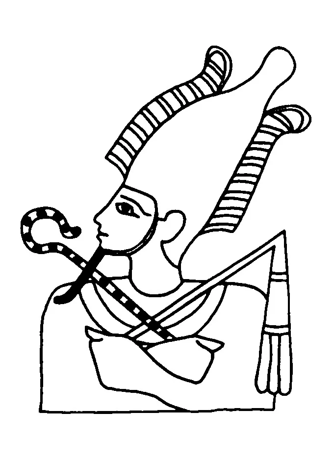 Egypt to download (Printable Coloring Page for Kids)