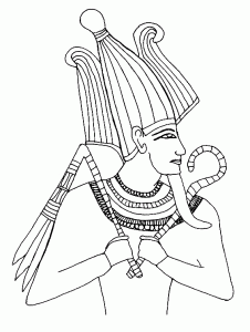 Coloring page egypt free to color for kids