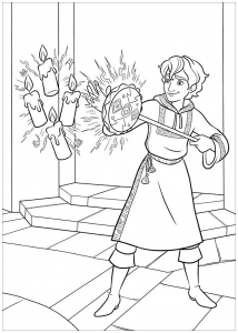 Coloring page elena avalor to print