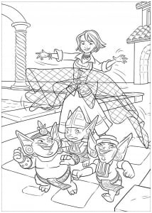 Coloriage de Elena Avalor à telecharger gratuitement