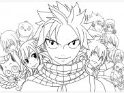 Anime and Mangas - Free printable Coloring pages for kids