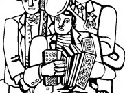 Fernand Léger Coloring Pages for Kids
