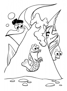 Coloring page finding nemo free to color for children