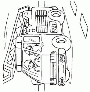 Firemen coloring pages to download