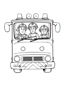 Fireman Sam Pictures To Print Free Fireman Sam Free printable Coloring pages for kids