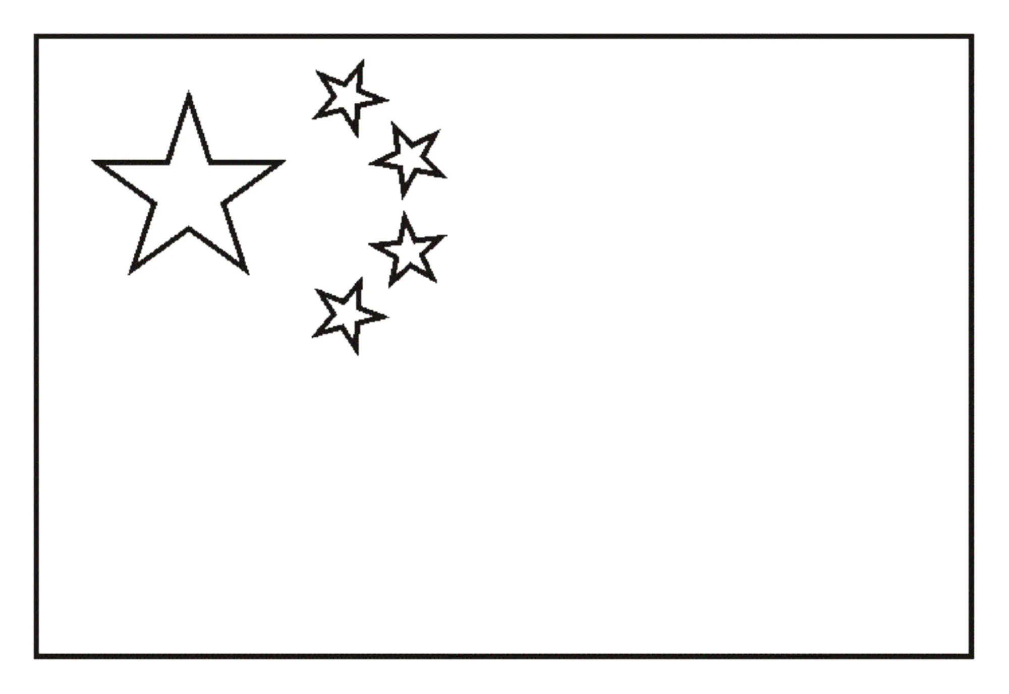 Flags to download (Printable Coloring Page for Kids)