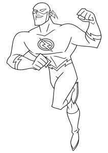 Original drawing of Flash Gordon