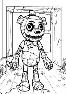 Scary FNAF character