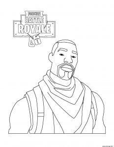 Fortnite Battle Royale - Free printable Coloring pages for kids