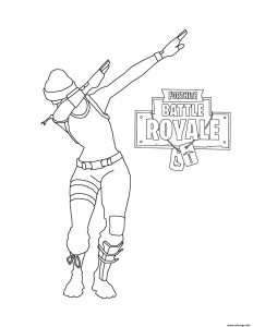 Fortnite Battle Royale Free Printable Coloring Pages For Kids