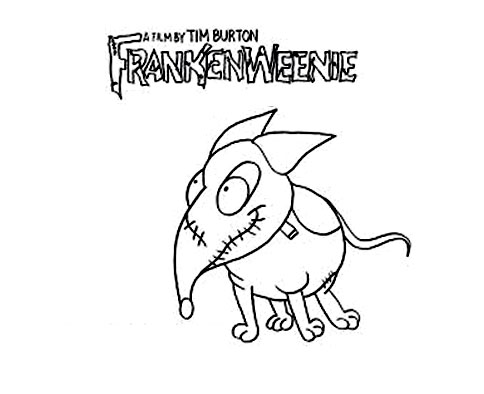 Frankenweenie Coloring Pages Coloring - Coloring For Kids Frankenweenie 51890