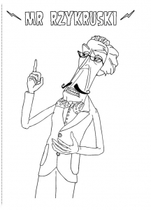 Frankenweenie coloring page for kids