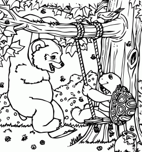 Coloring page franklin free to color for children