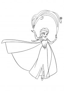 Coloring page frozen 2 to print