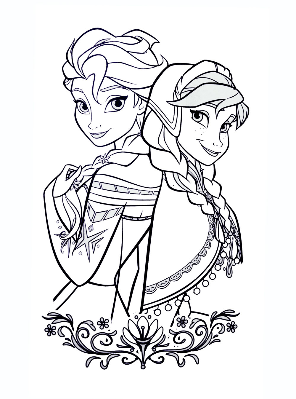 Frozen Free To Color For Kids Frozen Coloring Pages For Kids Frozen Free To Color For Kids Frozen Coloring Pages For Kids