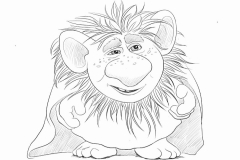 Coloring page frozen free to color for kids