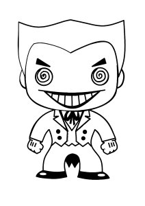 The Joker (Funko Pop Coloring Page)