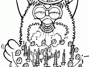 Furby Coloring Pages for Kids