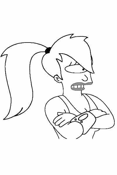 Futurama to download - Futurama Kids Coloring Pages