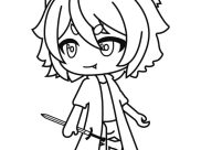 Printable Gacha Life coloring sheets for Kids