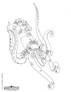 Coloring page gormiti to download for free