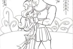 Printable Hercules coloring sheets for Kids