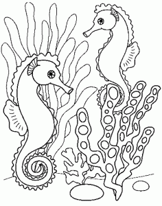 Coloring page holidays free to color for children