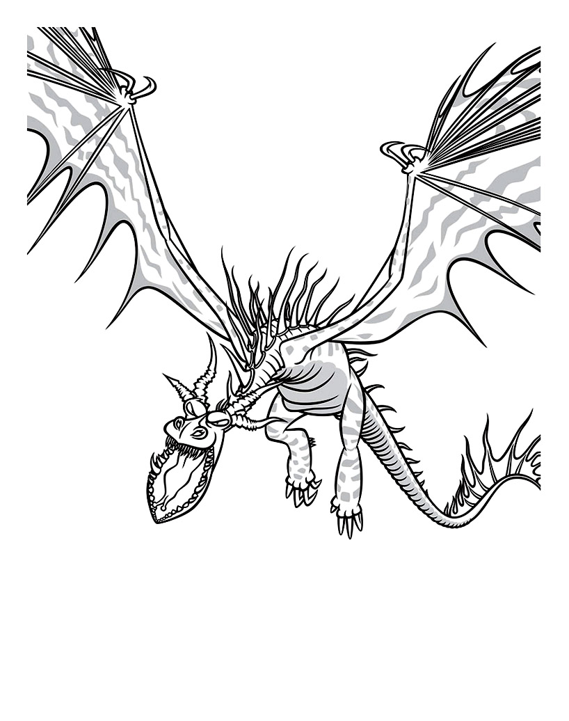 How To Train Your Dragon Free Printable Coloring Pages For Kids