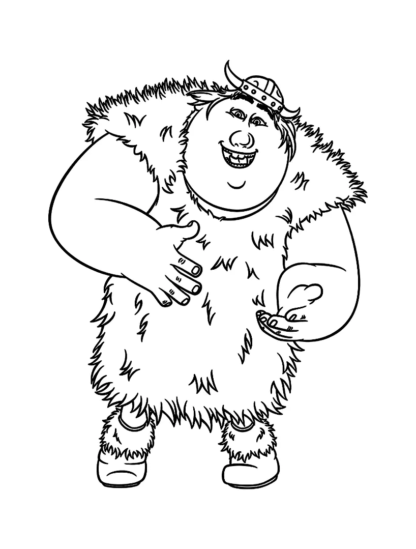 Dragons image to print and color (How to Train Your Dragon)