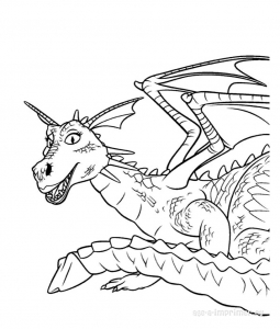 Coloring page how to train your dragon to download