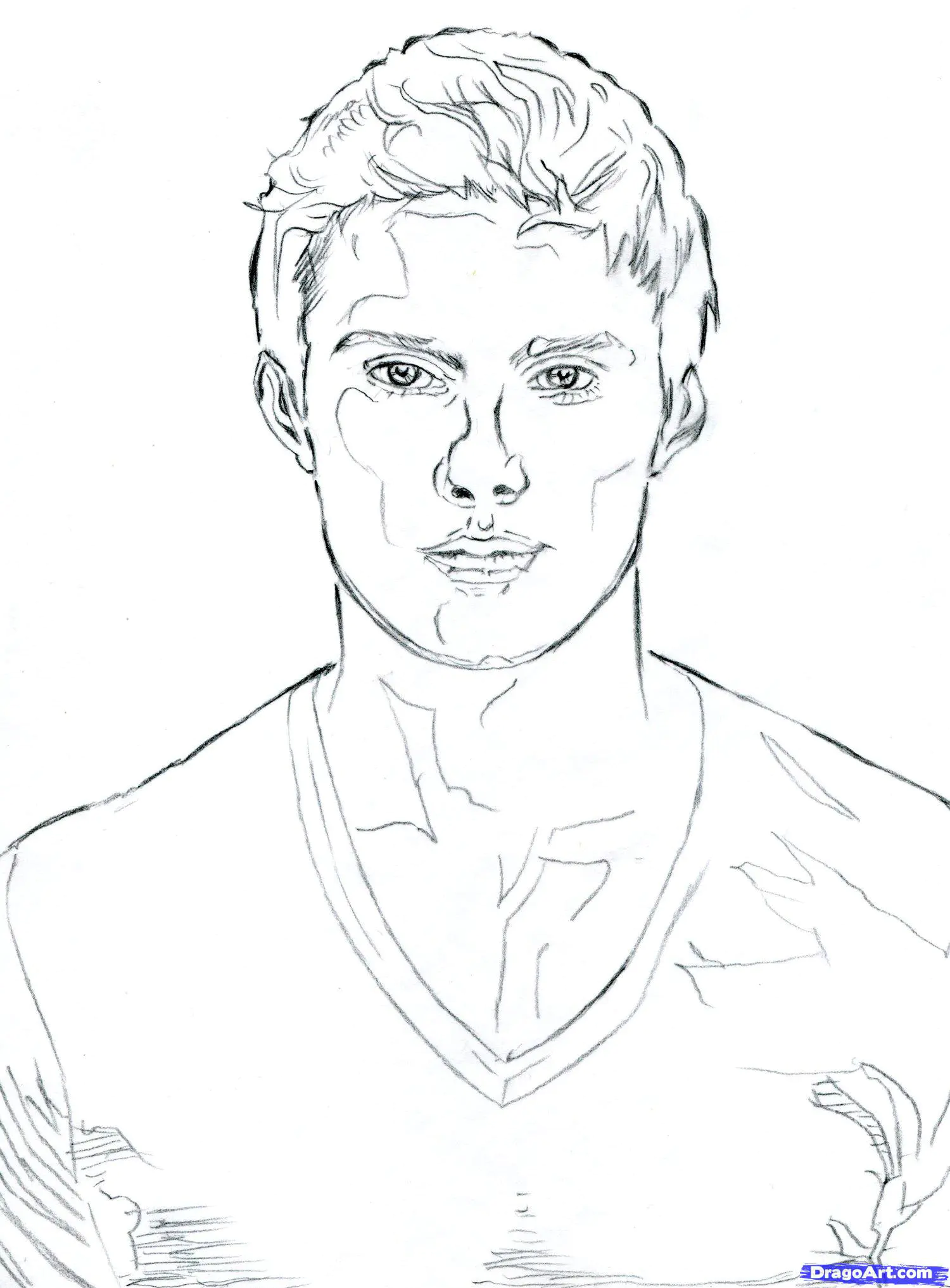 Hunger games image to print and color
