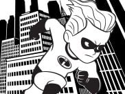 Printable The Incredibles 2 coloring sheets for Kids
