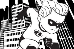 Printable The Incredibles 2 coloring sheets for Kids