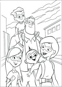 Incredibles 2 : The whole Parr Family