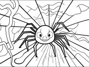 Printable Insects coloring sheets for Kids