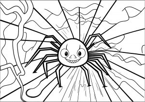 Funny little spider